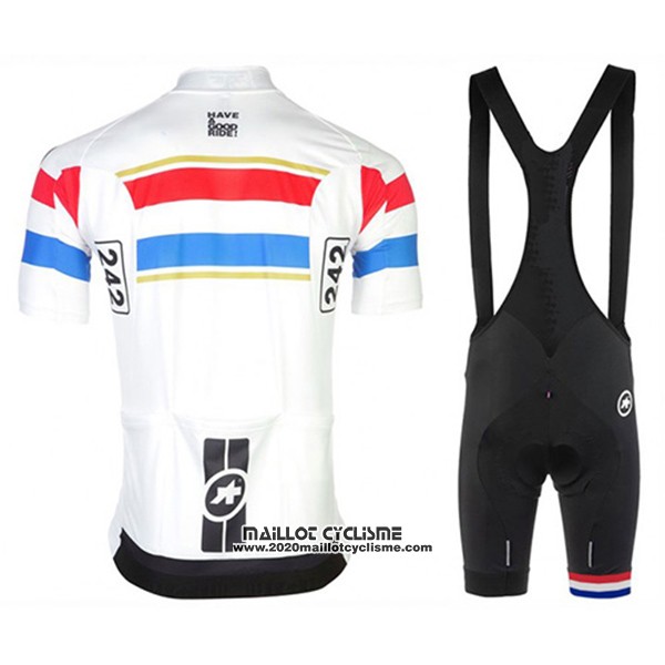 2017 Maillot Ciclismo Assos Champion Pays Bas Manches Courtes et Cuissard